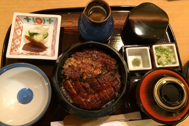 Unagi (Eel) with rice