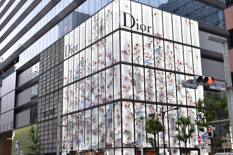 Ginza district, Tokyo