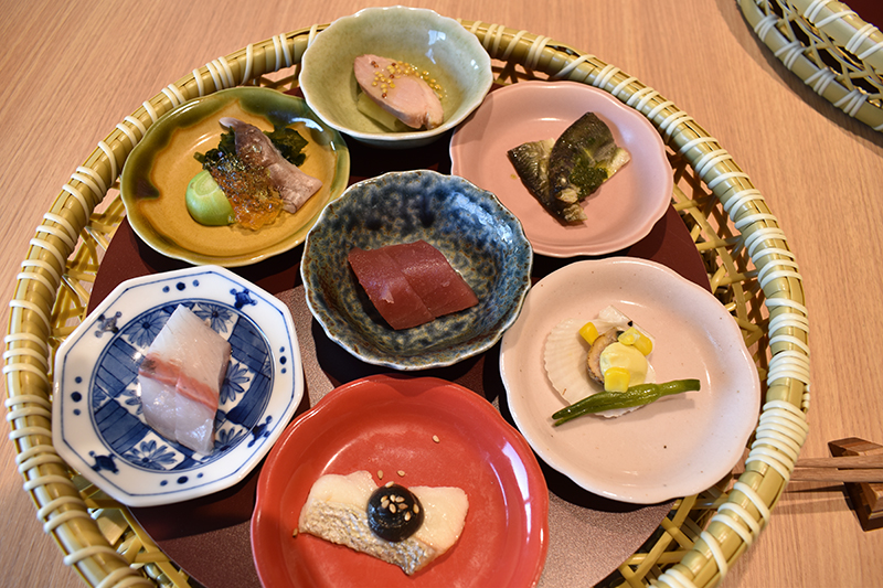 Food at Hanaori hotel, Hakone